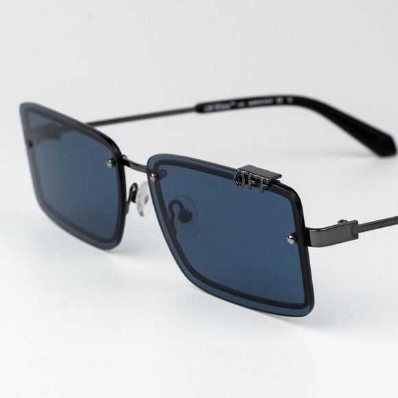 SALE!!! Off-White TAMPA Women Sunglasses Blue Rectangular OERI13N TAMPA 7745